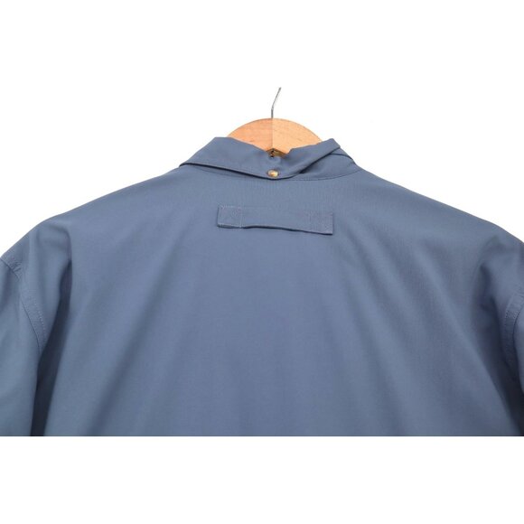 Duluth Trading Co Mens Standard Fit Action Blocks Burn & Odor Work Shirt Size M - Picture 9 of 13